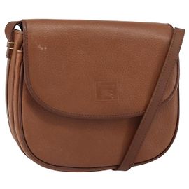 Borsa a tracolla vintage Burberry in pelle