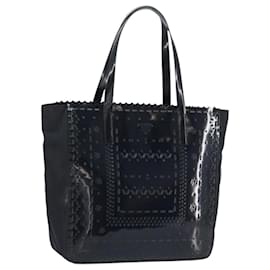 Borsa Vintage Prada Tessuto con Pelle Media