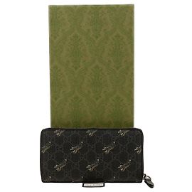 Gucci Langer Geldbeutel mit Tigerdruck