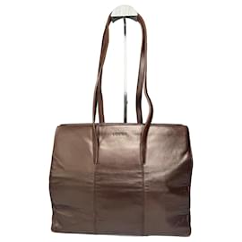 Borsa tote in pelle Loewe Madrid vintage bronzo