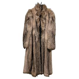 Autre Marque Pelzmantel beige
