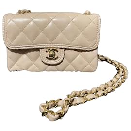 Chanel Timeless Borsa in pelle trapuntata rosa