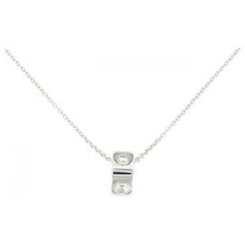 Collar Louis Vuitton Pendentif Empreinte 750 en oro blanco Limited
