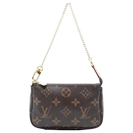 Mini Pochette Accessoires Monogram Marrone Louis Vuitton