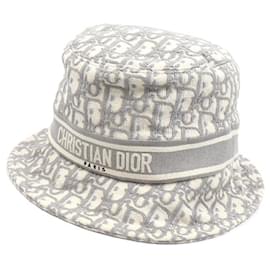 Christian Dior Cappello bucket in cotone Dior Trotter Oblique