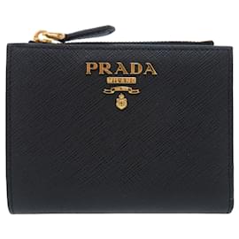 Prada Saffiano Bi-Fold Geldbörse