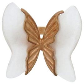 Anello in oro con farfalla Christian Dior