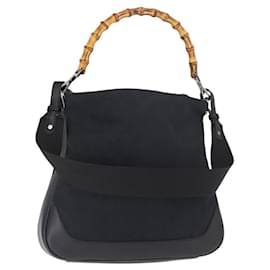 Borsa a Spalla Gucci Diana in Tela GG Media con Bambù