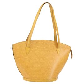 LOUIS VUITTON Borsa a Spalla Epi Saint Jacques Gialla M52269 Auth 161545