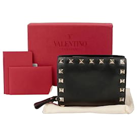 Rockstud Geldbörse im Querformat - Valentino