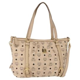 MCM Vintage Visetos Tote bag Canvas