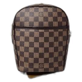 Louis Vuitton Damier Ebene Ipanema PM Umhängetasche Braun