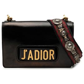 Dior Borsa a Flap JAdior in Pelle Nera