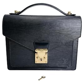 Borsa a Spalla Monceau in Pelle Epi Louis Vuitton