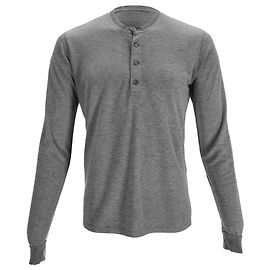 Tom Ford Henley T-shirt in Grey Viscose