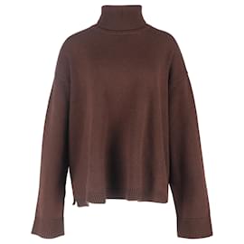 Der Rhea Rollkragenpullover von The Frankie Shop aus brauner Wolle - Autre Marque