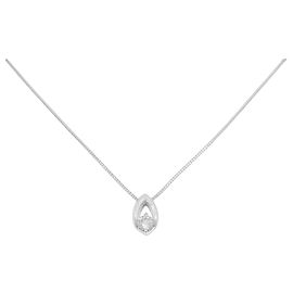 Autre Marque Collana di diamanti in oro bianco Au750