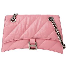 Balenciaga Borsa a spalla e crossbody piccola in catena trapuntata Crush