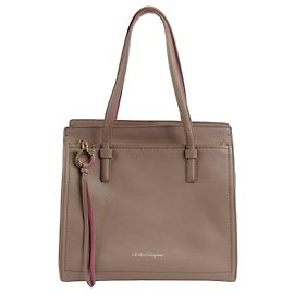 Salvatore Ferragamo Amy Medium Top Handle Tote Schultertasche