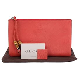 Gucci Pochette con nappa in bambù