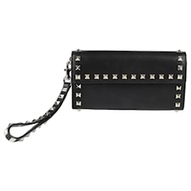 Rockstud Langbörse mit Trageriemen - Valentino