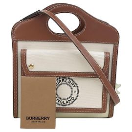 Burberry Borsa a spalla mini tote da tasca