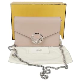 Borsa a tracolla con catena e logo - Fendi