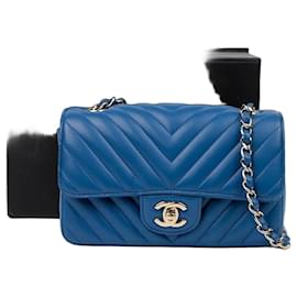 Chanel Mini borsa a tracolla Chevron classica