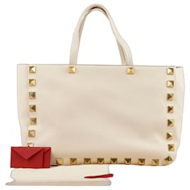 Valentino Roman Stud Shopper Tote und Schultertasche