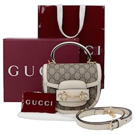 Mini-Top-Handle-Tote-Umhängetasche Horsebit - Gucci