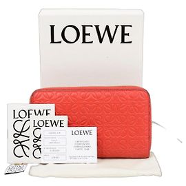 Loewe Portafoglio rotondo con zip Anagram
