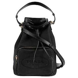 Borsa a spalla grande Duet Bucket - Prada
