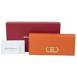 Salvatore Ferragamo Carteira longa Gancini