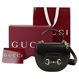 Mini-Top-Handle-Tote-Umhängetasche mit Horsebit - Gucci