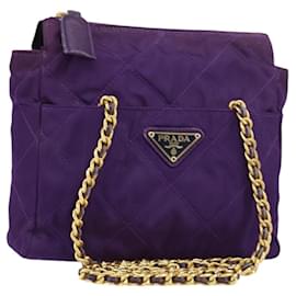 Prada Re-Edition 1995 Borsa a Catena Trapuntata in Re-Nylon Piccola