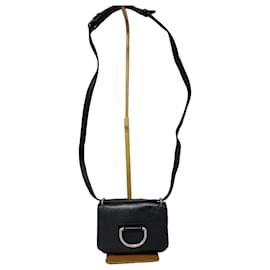 Borsa a tracolla mini D-Ring in pelle nera BURBERRY - Burberry