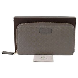 Gucci Micro Shima Long Wallet