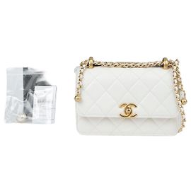 Chanel Borsa a tracolla mini flap con logo CC