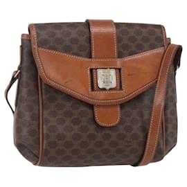 Céline Celine Vintage Macadam Tela e Pelle