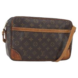 LOUIS VUITTON Schultertasche Monogram Trocadero 27 M51274 LV Auth 161389