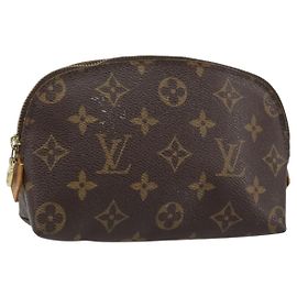 LOUIS VUITTON Pochette Cosmetica Monogram PM Pouch M43998 LV Auth 160954