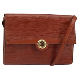 LOUIS VUITTON Borsa a Spalla Epi Arsch 2Way Marrone M52573 LV Auth hk3267