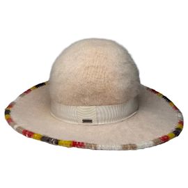 Cappello Sombrero in Lana Vintage Missoni Beige