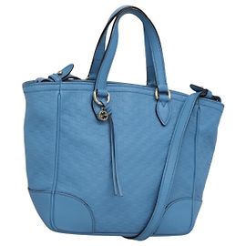 Borsa tote convertibile Gucci in pelle Microguccissima