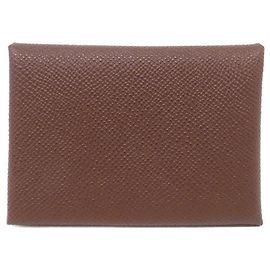 Monedero de cuero Epsom Hermès