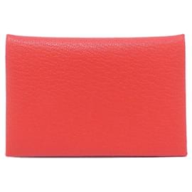 Étui à cartes de visite Hermes Calvi 044166CK - Hermès