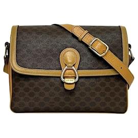 Borsa a tracolla Celine Macadam marrone - Céline