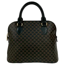 Borsa a mano vintage CELINE con stampa logo Macadam Blason - Céline