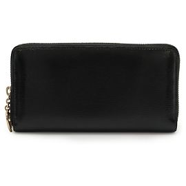 Gucci Carteira Longa em Couro Brilhante