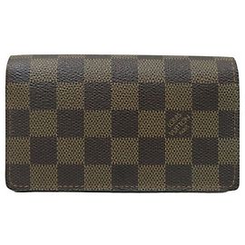 Cartera Bifold de PVC Damier Louis Vuitton